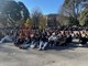 Al parco della Resistenza centinaia di studentesse e studenti del De Amicis per dire no alla violenza di genere [FOTO]