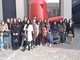 Gli studenti in visita alla Lavazza