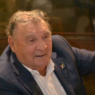 Salvatore &quot;Ico&quot; Turra (1936-2024), nello scatto pubblicato dal Rotary Club albese