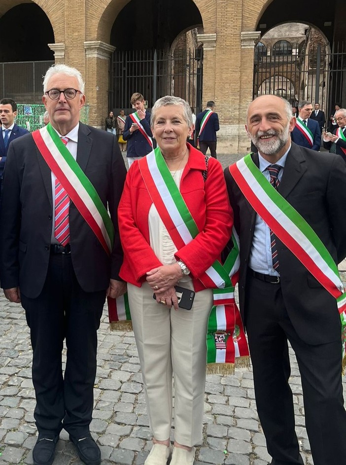Anche i sindaci cuneesi Manassero, Cavallo e Curti a Roma per la Festa della Repubblica