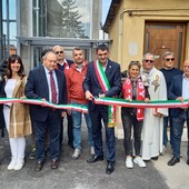 Inaugurata a Fossano la nuova passerella ferroviaria di borgo San Bernardo [FOTO e VIDEO]