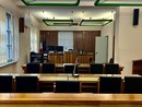 Aula del tribunale di Cuneo