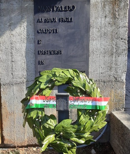 Montaldo Mondovì commemora il IV Novembre e il trentennale dell'alluvione con gli alunni delle scuole