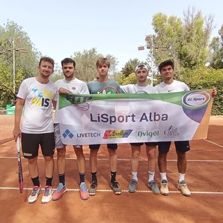 I tennisti della LiSport Alba