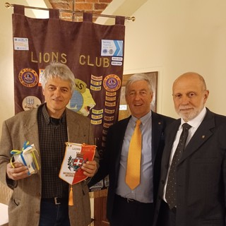 Lions Club Mondovì Monregalese con il geologo Aldo Acquarone