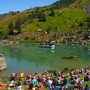 Il concerto delle Occitanas al lago Terrasole di Limone