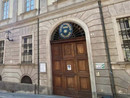 L'ingresso del liceo classico &quot;G. Govone&quot; di Alba: fondato nel 1882