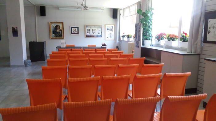 Saluzzo, una sala dello Spazio culturale piemontese in corso Roma 4