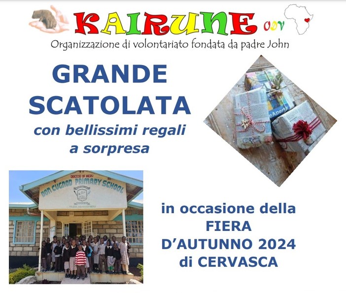 La Grande Scatola alla Fiera d’Autunno di Cervasca: un'opportunità per fare del bene