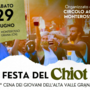 A Monterosso Grana la &quot;Festa del Chiot&quot;,  4ª cena dei giovani della Valle Grana