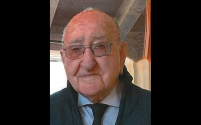 Il professore Francesco Conterno, 94 anni