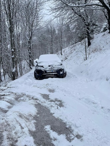 La situazione in frazione Panice per come si presentava questa mattina