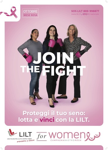 Prevenzione contro il tumore al seno  e solidarietà di genere con la campagna  “LILT for Women - Nastro Rosa 2024&quot;