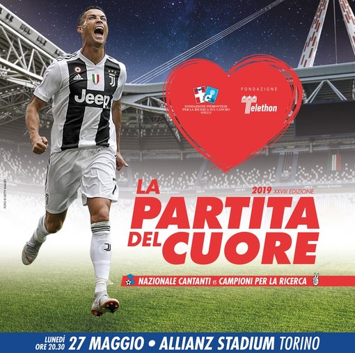 Dal Saluzzese a Torino per la “Partita del cuore” del 27 maggio all’Allianz Stadium