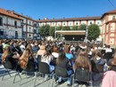 Saluzzo, Liceo Soleri Bertoni, il benvenuto in classe 2023 v