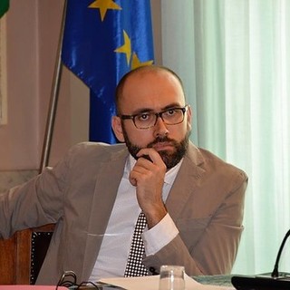 Il presidente della Provincia Luca Robaldo