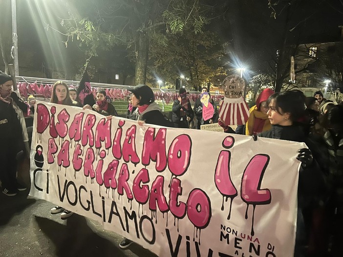 Le immagini della manifestazione del 25 novembre organizzata da &quot;Non una di meno&quot;