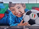 A Ceva lo sferisterio cambia look e si veste con i murales dedicati allo sport