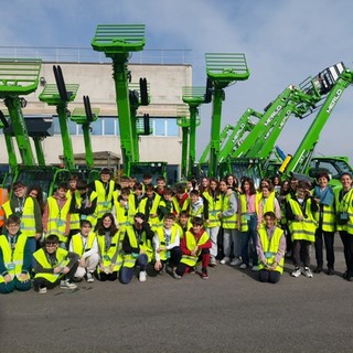 Visita all’azienda Merlo di San Defendente per gli studenti di seconda media