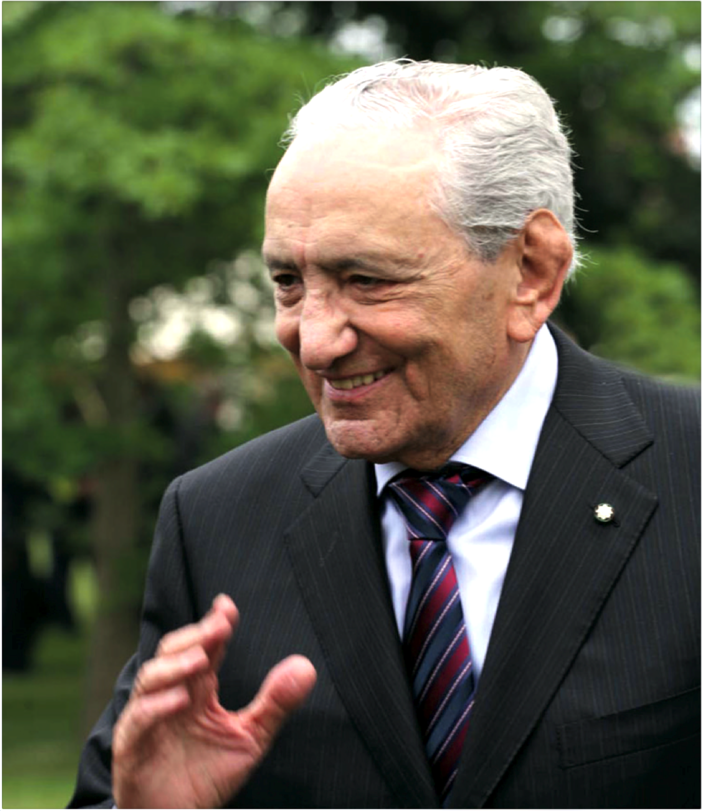 Michele Ferrero (1925-2015) in un'immagine pubblicata dalla Fondazione Ferrero