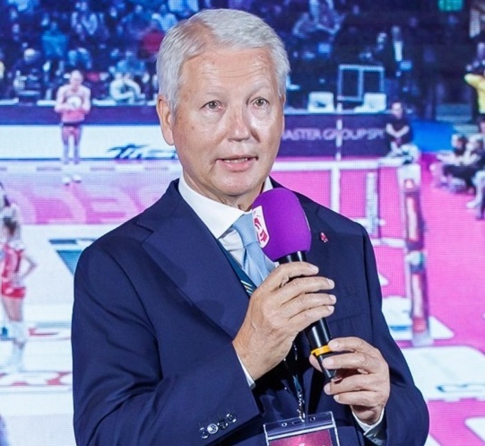 Il Presidente Mauro Fabris (foto Legavolleyfemminile)