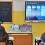 Gli alunni delle classi 4A e 4B della scuola primaria con lo scrittore Stefano Silba