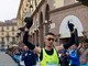 Marco Morello vince la Mezza Maratona tra i frutteti del Monviso 2025 - foto Paola Ravazzi