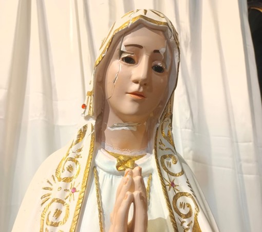 A Canale la statua della Madonna di Fatima arrivata dall’Ucraina