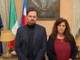 Il sindaco Alberto Deninotti e l'assessore alle Politiche sociali Anna Maria Mallone