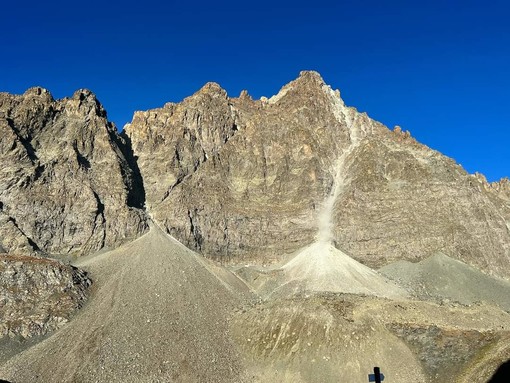 Monviso, frane sul versante Nord Est