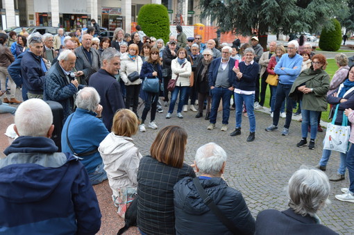 La manifestazione in piazza Europa dello scorso venerdì 24 maggio