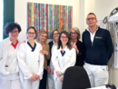 Mondovì, l'oncologia del Montis Regalis  più accogliente grazie agli arredi donati  dall'associazione Un sorriso per Giorgia [FOTO]