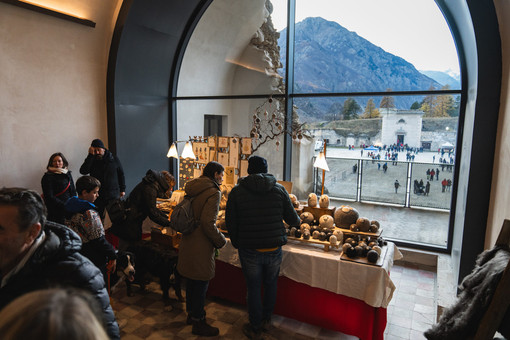 La scorsa edizione del Mercatino di Natale nella Caserma Carlo Alberto a Vinadio