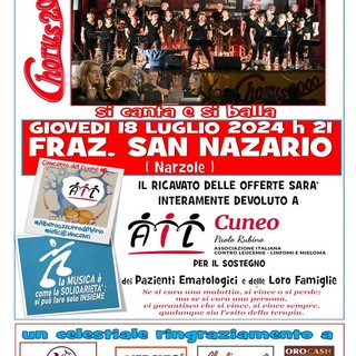 A San Nazario di Narzole il concerto &quot;Chorus 2000&quot;