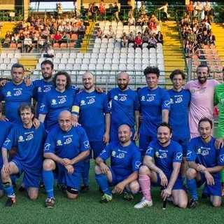 La Nazionale di Calcio Spettacolo al quadrangolare &quot;Regala un sorriso&quot; di Alba