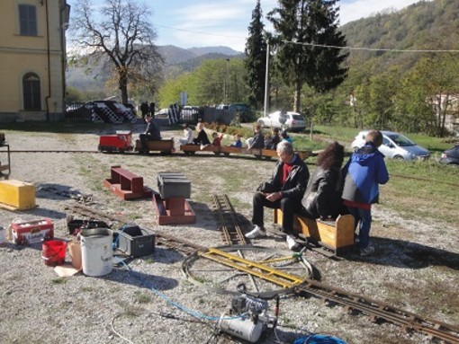 Un successo la manifestazione a Nucetto in difesa delle ferrovie locali