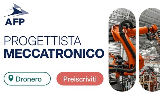 Iscriviti al corso “Progettista meccatronico”