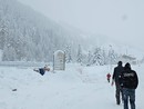 La nevicata a Bersezio, in Valle Stura