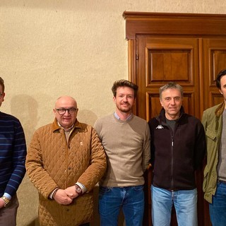 Nella foto il nuovo direttivo dell'associazione Octavia: Gabriele Giletta, Gianni Gatti, il presidente Matteo Morena, Fabrizio Milla e Daniele Arnolfo