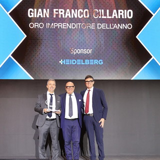 Gian Franco Cillario riceve il Premio Imprenditore dell'anno