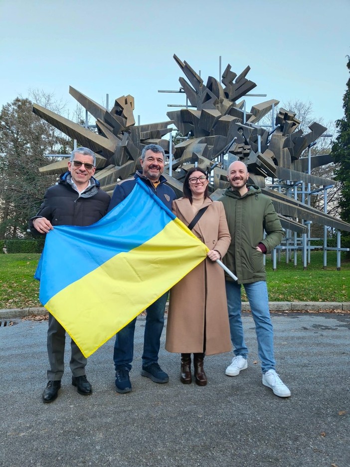 Orizzonti Liberali Cuneo alla manifestazione in supporto dell’Ucraina e per l’Europa