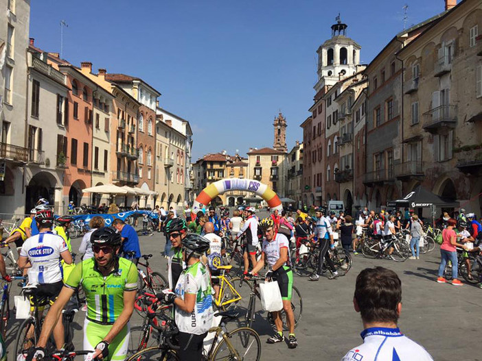 Saluzzo, passata edizione della Pedalata del cuore