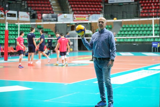 Il direttore sportivo di Cuneo Volley Paolo Brugiafreddo