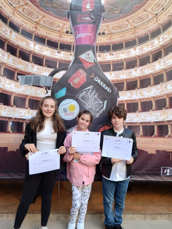 Ottimi risultati al  Young Talent Competition del Paganini Guitar Festival di Parma per gli allievi del prof.Cristiano Alasia