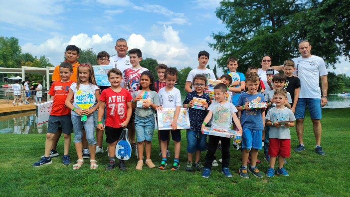 JUDO KODOKAN di Cuneo festeggia la fine dei corsi di judo al Lago della Sirenetta di Savigliano