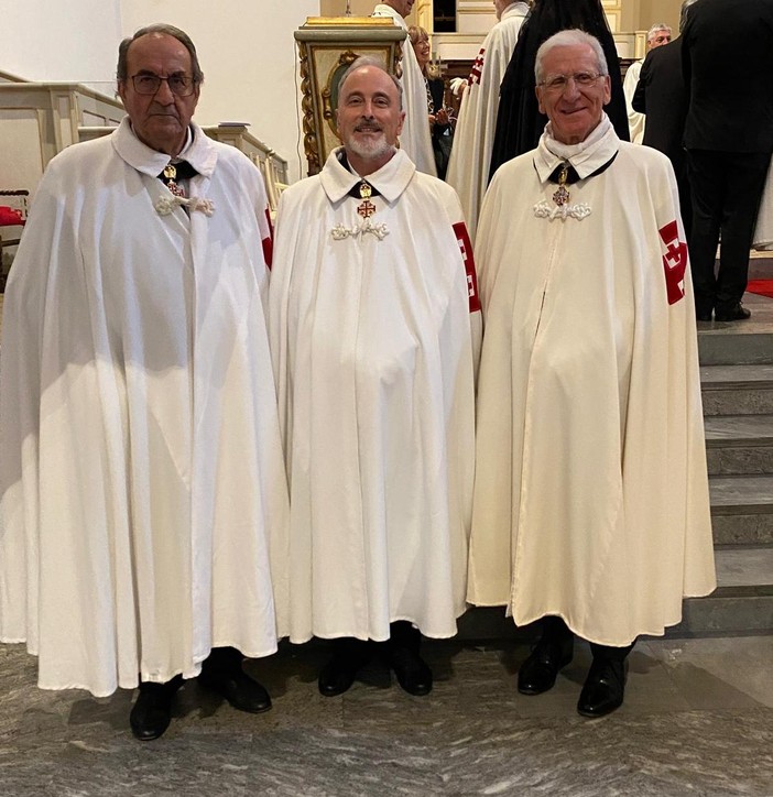 Tre Commendatori e un nuovo Cavaliere per la Delegazione di Cuneo dell’Ordine Equestre del Santo Sepolcro di Gerusalemme