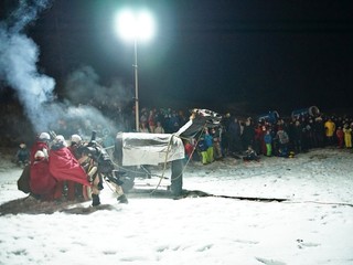 Alcuni momenti della riuscita manifestazione di Pontechianale