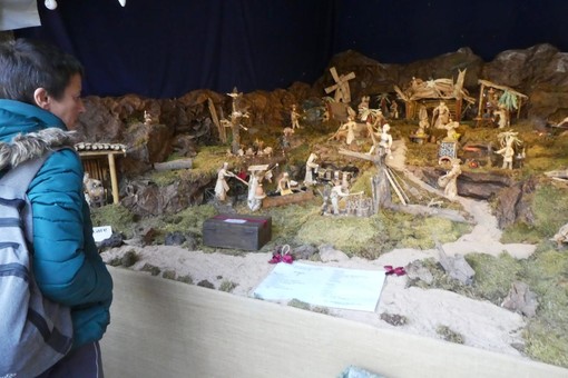 Il centenario presepe di Castellar di Boves visitabile ancora fino a fine gennaio