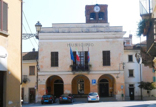 Il municipio di Piasco