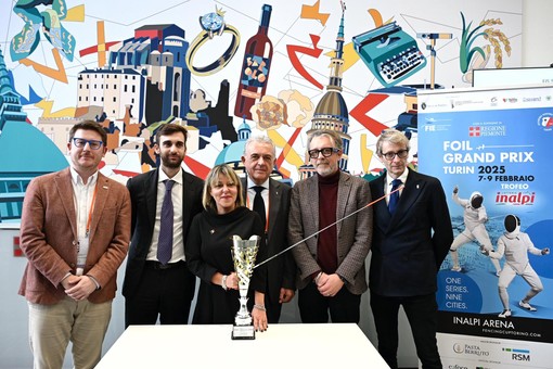 Presentato in Regione a Torino il Grand Prix Fie 2025 &quot;Trofeo Inalpi&quot; di fioretto maschile e femminile